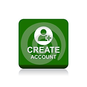 Create account button