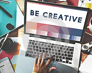 Create Creativity Ideas Design Concept