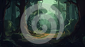 Create 2d Animation Background Inspired By Nick Bear