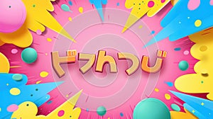 Create fun comicstyle text effects with this editable tool