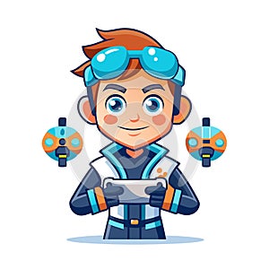 Create a Fun Techie Drone Operator Character