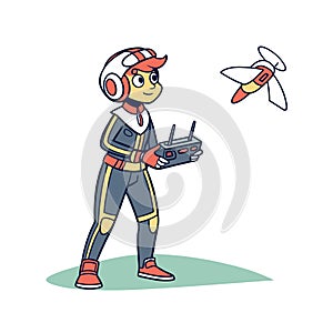 Create a Fun Techie Drone Operator Character