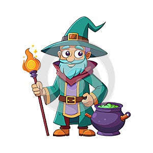 Create a Fun Whimsical Potion Brewer photo