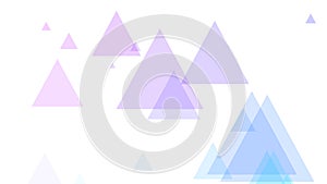 colorfull triangle background