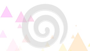 colorfull triangle background