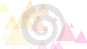 colorfull triangle background