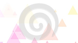 colorfull triangle background