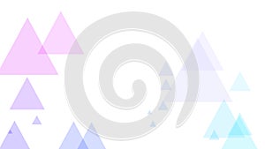 colorfull triangle background