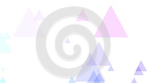 colorfull triangle background
