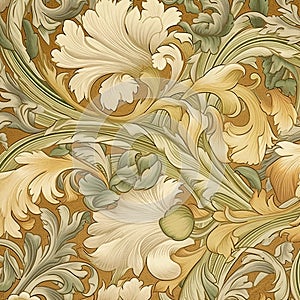 Create Linen Texture Pattern In Phoebe Anna Traquair Style