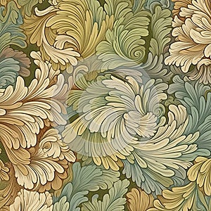 Create Linen Texture Pattern In Phoebe Anna Traquair Style