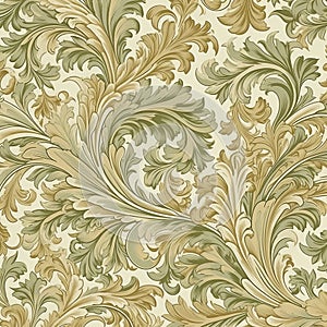 Create Linen Texture Pattern In Phoebe Anna Traquair Style