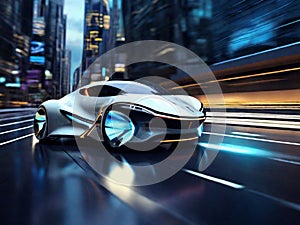 Create mesmerizing images by imagining the cars of the future