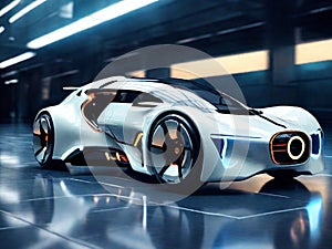 Create mesmerizing images by imagining the cars of the future.