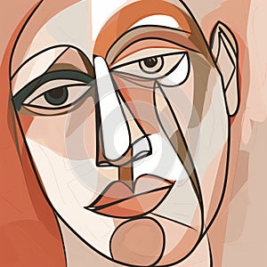 Create A Picasso-style Line Art Portrait Of Matthew