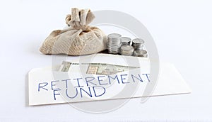 Create Retirement Fund from Savings Concept
