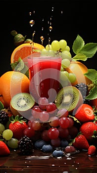 Create tasty concoctions with a variety of fruit and vegetable blends photo