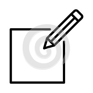 Create thin line vector icon