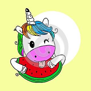 Create your own unicorn - big vector collection. Unicorn constructor. Cute unicorn face.