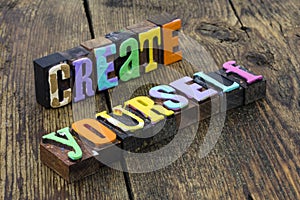 Create yourself appearance imagination identify challenge personal strength