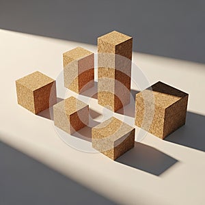 Created by light at a low angle add depth to the scene, emphasizing