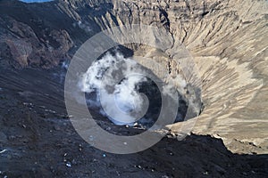 Creater of Bromo vocalno, Indonesia