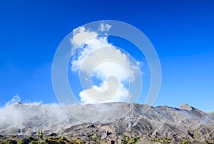 Creater of Bromo volcano, East Java,Indonesia