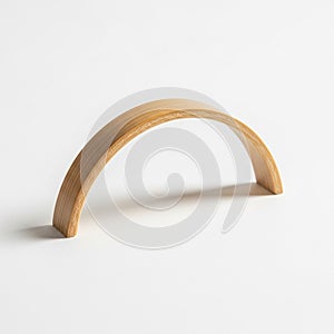 Creates a simple and elegant form that casts a subtle shadow on the