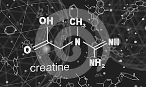 Creatine chemical formula