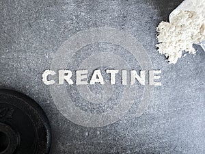 Creatine Dumbbell Scoop