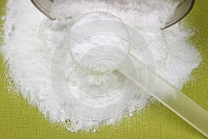 Creatine monohydrate powder photo