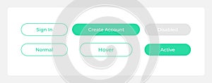 Creating account UI elements kit