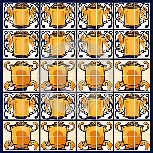 Creating An Authentic German Hefeweizen Inspired Tile Pattern Design