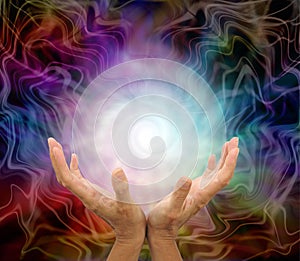 Creating a Healing Rainbow Energy Vortex from White Light