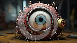 Creating Hyper-realistic 3d Sci-fi Character With Comical Expressions