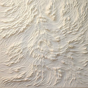 Creating A Pure Cream, Textured, High-capacity Centered Painting