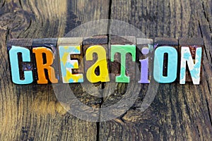 Creation create business plan design religion heaven earth universe