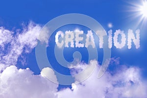 Creation photo