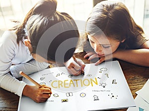 Creation Ideas Light Bule Imagination Arts Development Concept