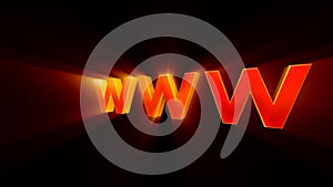 Creation and promotion of the website ( www - internet symbol).