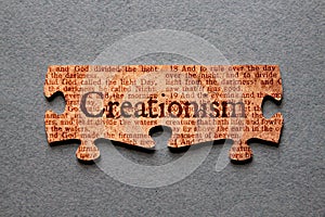 Creationism Jigsaw Matched