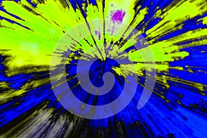 Creative abstract background reminding of a burst