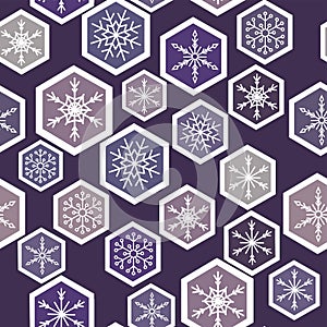 Creative abstract geometric background with glossy circles. purple vector background.