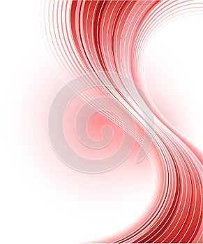 Creative abstract red background