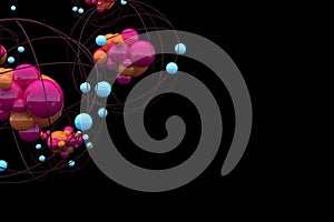 Creative atom texture