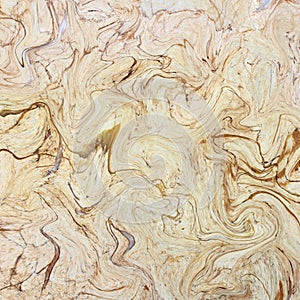 Creative background with abstract acrylic painted waves. Beautiful marble texture.