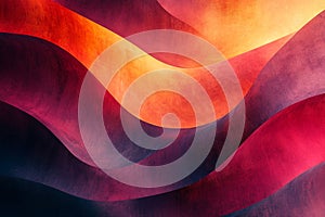 Creative background featuring dynamic, overlapping patterns and textures