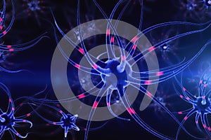 Creative bacteria background