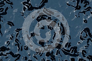 Creative blue dark reptile scratch digital graphic backdrop illustration