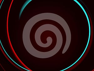 Creative blue and red Animated Gradient circle Background footage Abstractive design